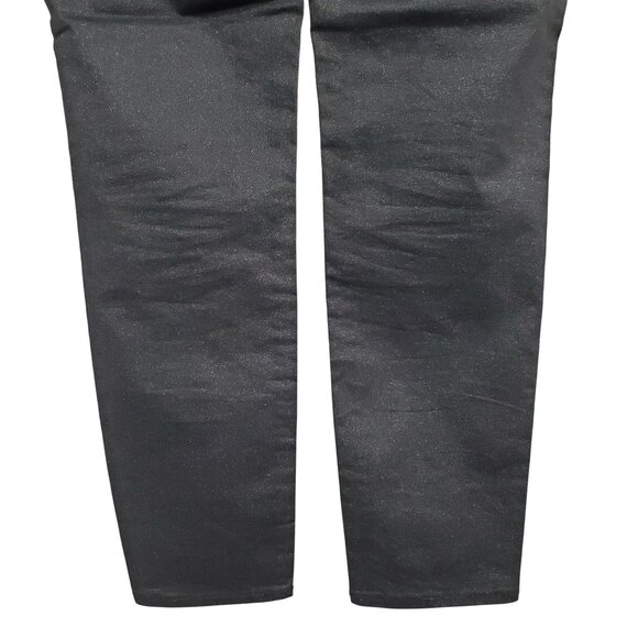 Old Navy Womens 12 Jeans Metallic Slim Leg The Rockstar Mid Rise Stretch Denim - Picture 6 of 13